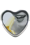 3-in-1 Edible Heart Candle 4oz-113g in Banana
