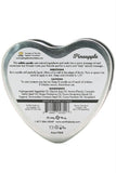 3-in-1 Edible Heart Candle 4oz-113g in Pineapple