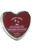 3-in-1 Massage Heart Candle 4oz-113g in Afternoon Delight