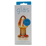 Over Easy Glass Butt Plug