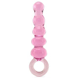 Quintessence Beaded Anal Slider Glass Dildo