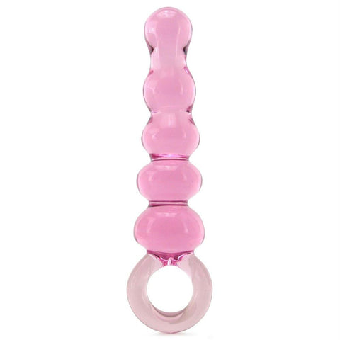 Quintessence Beaded Anal Slider Glass Dildo