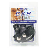 Duo Snap Cock and Ball Ring