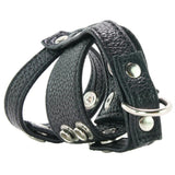 Cock Ring with 1.5" Ball Stretcher & Weight Ring