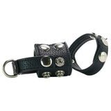 Cock Ring with 1.5" Ball Stretcher & Weight Ring