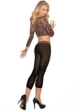 Jungle Cat Opaque Cami and Leggings in OS