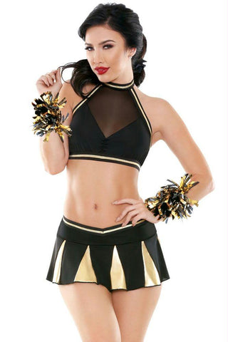 Crowd Pleaser Cheerleader Set in S-M