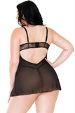 Marissa Chemise & G-String in 1X-2X