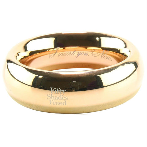 I Want You. Now. Steel Love Ring