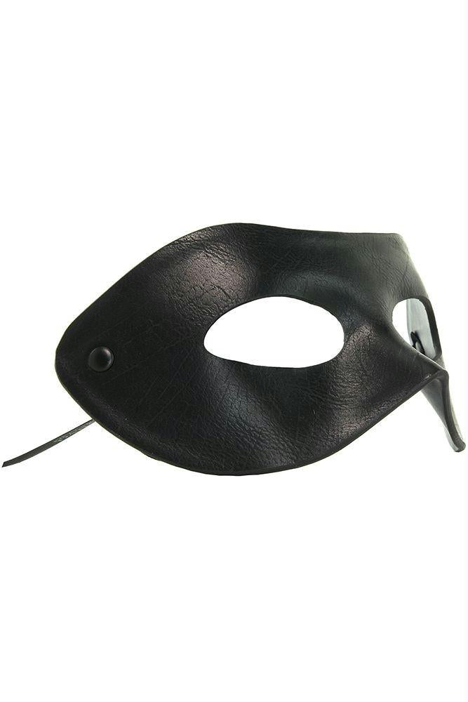 Secret Prince Masquerade Mask in Black