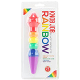 Rainbow Knob Job Double Anal Probe