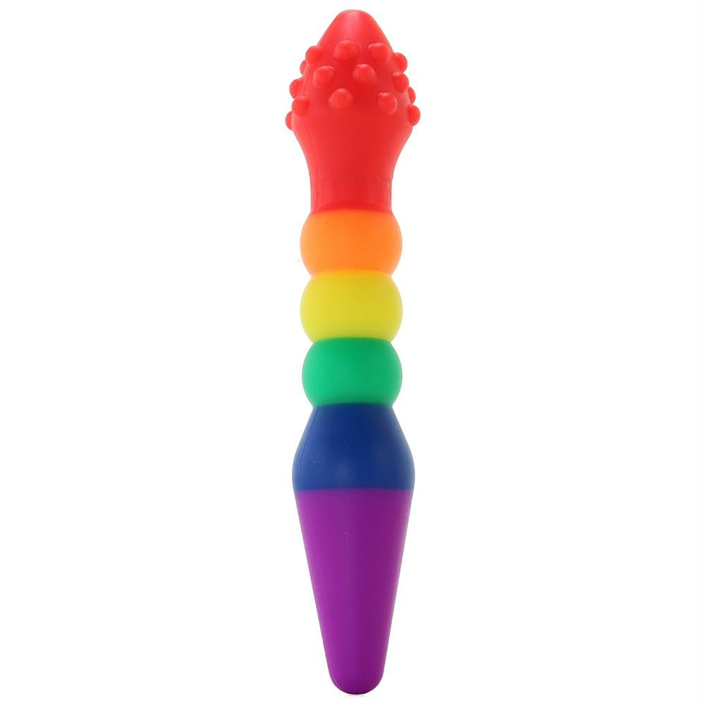 Rainbow Knob Job Double Anal Probe