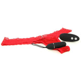 Wireless Remote Vibrating Red Panties in S-M
