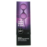 Stella II Double Kegel Ball Set in Lavender