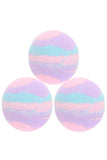 Multi-Color Lavender Bath Bombs in 3.5oz-100g x3