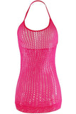Pink Lace Mini Dress in OS