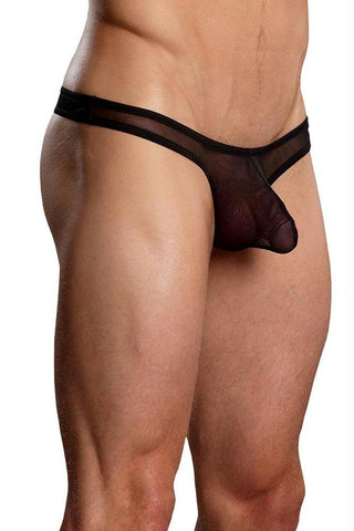 Euro Male Mesh Thong in S-M