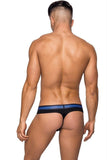 Classic Black Thong with Pocket Cavity in L-XL