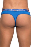 Blue Shades Reversible Thong in L-XL