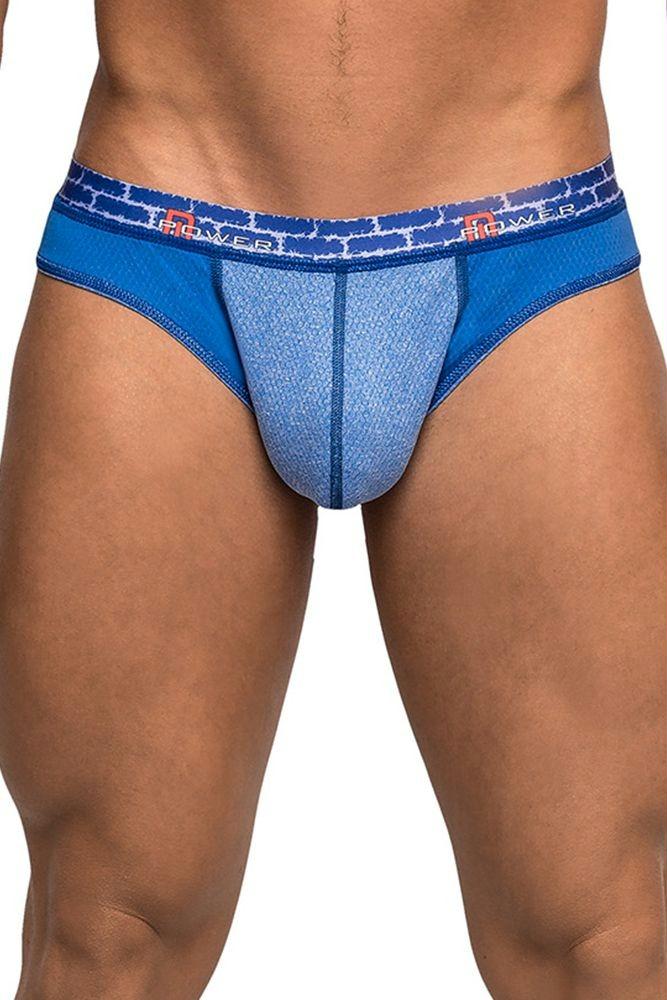 Blue Shades Reversible Thong in L-XL