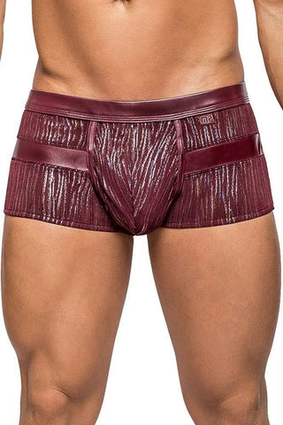 Maroon Dazzle Insert Short in S