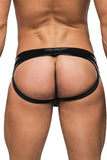 Black Dazzle Panel Jock in L-XL