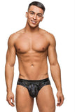 Black Dazzle Insert Bikini in M