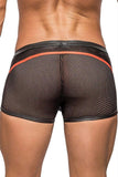 Black Camo Sport Net Short in S