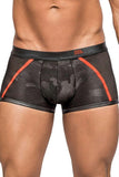 Black Camo Sport Net Short in S