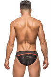 Black Camo Sport Net Bikini in L