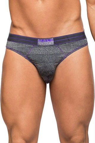 Heather Haze Cutout Jock in S-M