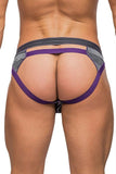 Heather Haze Cutout Jock in L-XL