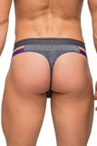 Heather Haze Cutout Thong in S-M