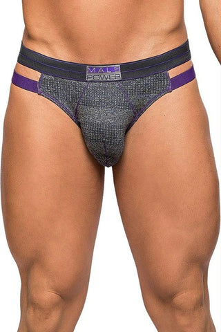 Heather Haze Cutout Thong in S-M
