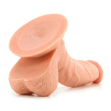 Real Skin Whoppers 6.5 Inch Dildo in Flesh