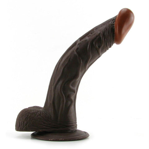 Real Skin Whoppers 8 Inch Dildo in Brown