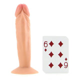 Real Skin Whoppers 6 Inch Dildo in Flesh
