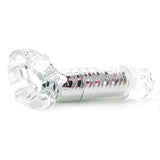 Hero Cock Ring and Clitoral Massager in Clear