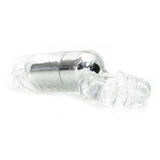 Hero Cock Ring and Clitoral Massager in Clear