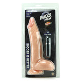 Maxx Men Vibrating 11" Curved Dildo