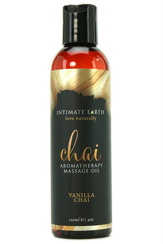 Chai Vanilla Massage Oil in 4oz-120ml