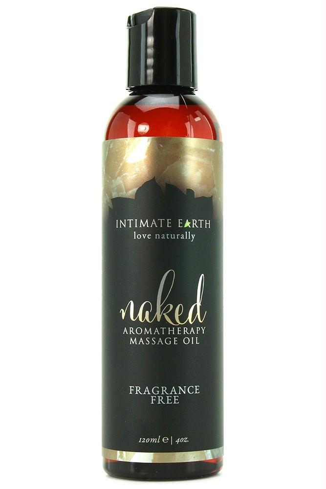 Naked Fragrance Free Massage Oil in 4oz-120ml