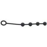 Excite Small Silicone Anal Beads in Black