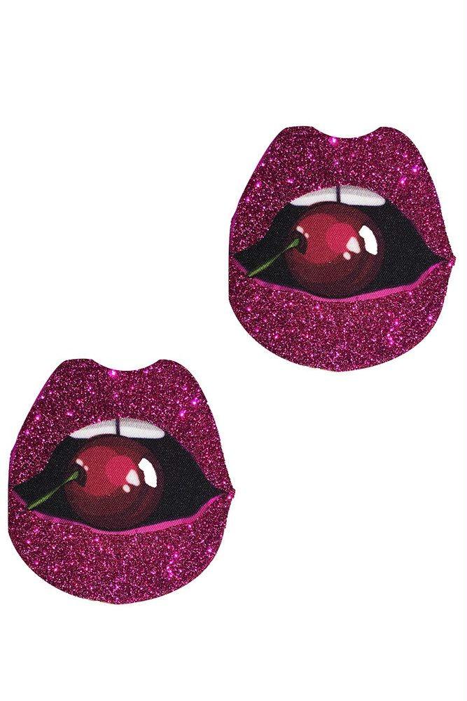 Freakin' Awesome Glitter Cherry Pasties