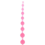 Firefly Pleasure Beads in Glow-in-the-Dark Pink