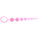 Firefly Pleasure Beads in Glow-in-the-Dark Pink