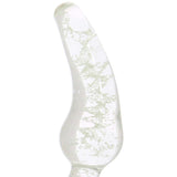 Firefly Angled Glass Plug in Glow in the Dark
