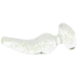Firefly Angled Glass Plug in Glow in the Dark