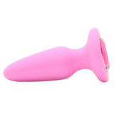 Glams Gem Silicone Plug in Pink