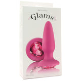 Glams Gem Silicone Plug in Pink